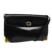 Dior Vintage Pre-owned Laeder axelremsvskor Black, Dam