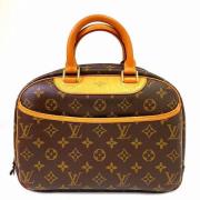 Louis Vuitton Vintage Pre-owned Canvas handvskor Brown, Dam