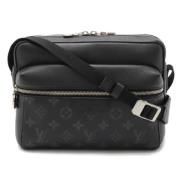 Louis Vuitton Vintage Pre-owned Tyg axelremsvskor Black, Dam