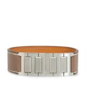 Hermès Vintage Pre-owned Laeder armband Brown, Dam