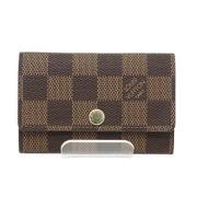 Louis Vuitton Vintage Pre-owned Canvas nyckelhllare Brown, Dam