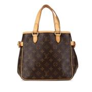 Louis Vuitton Vintage Pre-owned Canvas axelremsvskor Brown, Dam