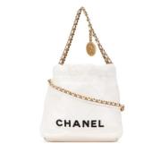 Chanel Vintage Pre-owned Laeder chanel-vskor White, Dam