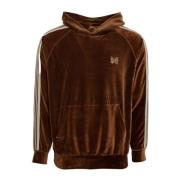 Needles Hoodies Brown, Herr