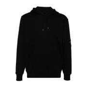 C.p. Company Svart Sweatshirt 999 Black, Herr