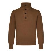 Tom Ford Lyxig Brun Turtleneck Sweater Aw24 Brown, Herr