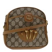 Gucci Vintage Pre-owned Laeder gucci-vskor Beige, Dam