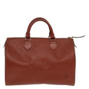 Louis Vuitton Vintage Pre-owned Laeder louis-vuitton-vskor Brown, Dam