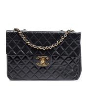 Chanel Vintage Pre-owned Laeder chanel-vskor Black, Dam