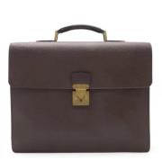 Louis Vuitton Vintage Pre-owned Laeder louis-vuitton-vskor Brown, Herr