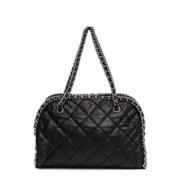 Chanel Vintage Pre-owned Laeder chanel-vskor Black, Dam