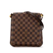 Louis Vuitton Vintage Pre-owned Canvas louis-vuitton-vskor Brown, Dam