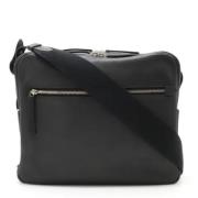 Hermès Vintage Pre-owned Laeder crossbodyvskor Black, Dam