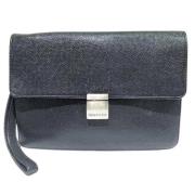 Louis Vuitton Vintage Pre-owned Laeder kuvertvskor Black, Herr