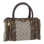 Gucci Vintage Pre-owned Laeder gucci-vskor Beige, Dam