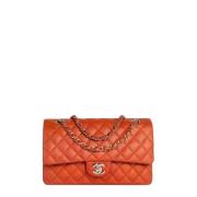 Chanel Vintage Pre-owned Laeder chanel-vskor Orange, Dam