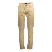 Gant Beige Bomullsjeansbyxor Beige, Herr