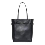 Givenchy Svart läder axelväska Black, Dam