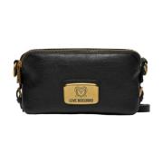 Moschino Svart Syntetisk Dam Crossbody-väska Black, Dam