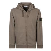 Stone Island Dragkedja Sweatshirt Brown, Herr