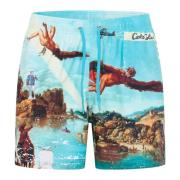 Carlo Colucci Ikarus Historia Badshorts Multicolor, Herr