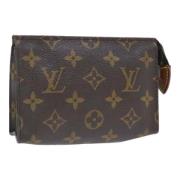 Louis Vuitton Vintage Pre-owned Canvas necessrer Brown, Dam