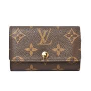 Louis Vuitton Vintage Pre-owned Canvas nyckelhllare Brown, Herr