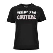 Versace Jeans Couture T-shirts och Polos Black, Dam