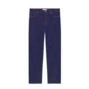 Maison Kitsuné Blå Utställd Ben Bomullsjeans Blue, Herr