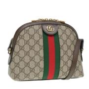 Gucci Vintage Pre-owned Laeder gucci-vskor Beige, Dam