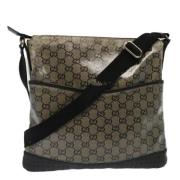 Gucci Vintage Pre-owned Canvas gucci-vskor Beige, Dam