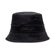 Moncler Svart Bucket Cap Dam Accessoarer Black, Dam