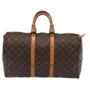 Louis Vuitton Vintage Pre-owned Canvas resvskor Brown, Dam