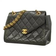 Chanel Vintage Pre-owned Laeder chanel-vskor Black, Dam