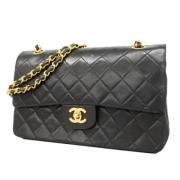 Chanel Vintage Pre-owned Laeder chanel-vskor Black, Dam