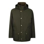 Barbour Vattentät Quiltat Vinterjacka Green, Herr