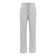 Max Mara Elastisk midja damers fritidsbyxor Gray, Unisex