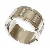 Cartier Vintage Pre-owned Vitt guld ringar Gray, Dam