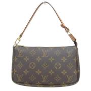 Louis Vuitton Vintage Pre-owned Canvas louis-vuitton-vskor Brown, Dam