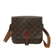 Louis Vuitton Vintage Pre-owned Canvas louis-vuitton-vskor Brown, Dam