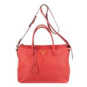 Prada Vintage Pre-owned Laeder prada-vskor Red, Dam