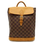 Louis Vuitton Vintage Pre-owned Canvas ryggsckar Brown, Dam