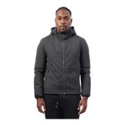 YES ZEE Svart huva softshell jacka Black, Herr