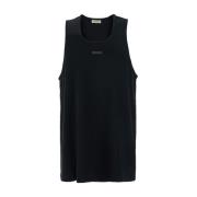 Fear Of God Svart Ribbad Tanktopp Black, Herr