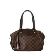 Louis Vuitton Vintage Pre-owned Canvas louis-vuitton-vskor Brown, Dam