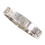 Gucci Vintage Pre-owned Silver ringar Gray, Dam