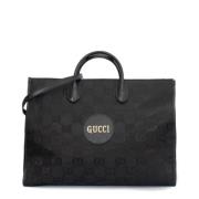 Gucci Vintage Pre-owned Canvas gucci-vskor Black, Dam