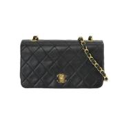 Chanel Vintage Pre-owned Laeder chanel-vskor Black, Dam