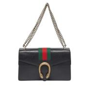 Gucci Vintage Pre-owned Laeder gucci-vskor Black, Dam