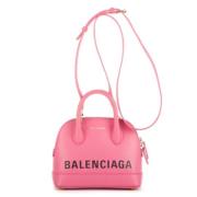 Balenciaga Vintage Pre-owned Laeder handvskor Pink, Dam